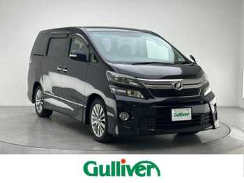 トヨタ ヴェルファイア 2．4Z ゴールデンアイズⅡ ドラレコ・クルコン・ETC・ポータブルナビ