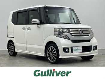 ホンダ Ｎ ＢＯＸ カスタム G ターボパッケージ 純正7インチナビ 両側パワスラ リアカメラ