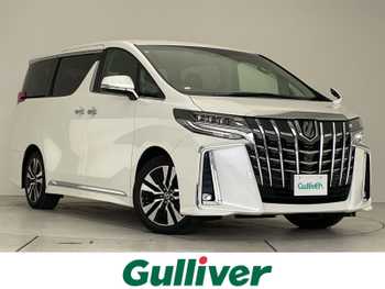 トヨタ アルファード S Cパッケージ 9型DAナビ後席モニター 三眼LED 両側電動