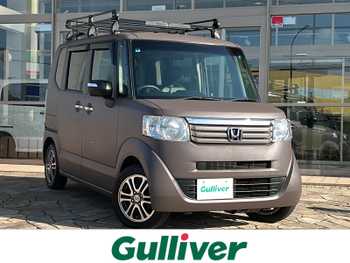 ホンダ Ｎ ＢＯＸ G SSパッケージ 純正ナビ ルーフキャリア 両側パワスラ