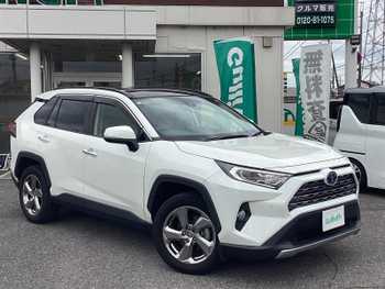 トヨタ ＲＡＶ４ ハイブリットG Pバックドア純正8インチナビサンルーフ