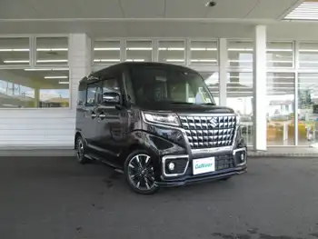 スズキ スペーシア カスタム HYBRID XS ターボ コネクトナビ 全方位 両側P デュアルカメラ