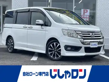 ホンダ ステップワゴン スパーダ Z クールS Iナビセレ 純正8型ナビ/バックモニター/半レザー