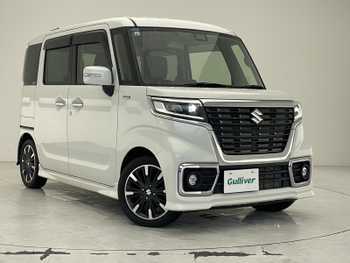 スズキ スペーシア カスタム HYBRID XS 社外ディスプレイオーディオ Bluetooth