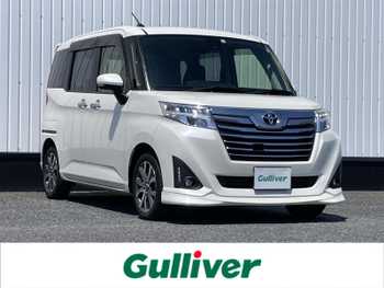 トヨタ ルーミー カスタムG－T 純正9インチナビフルセグ両側電動スライド