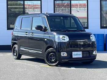 ダイハツ ムーヴ キャンバス セオリー G ターボ 社外ディスプレイオーディオ Bカメ ETC