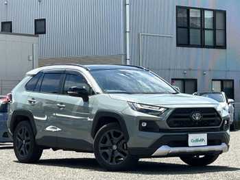 トヨタ ＲＡＶ４ ハイブリッド アドベンチャー 純正ナビ レーダークルコン 社外ドラレコ