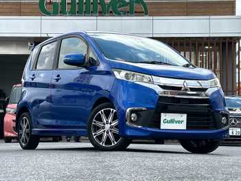 三菱 ｅＫカスタム T　セーフティPKG 社外ナビ　全方位カメラ　ETC