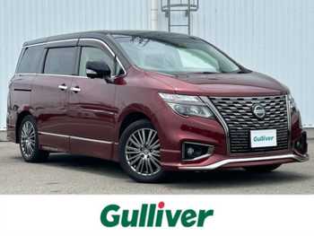 日産 エルグランド 250HWS S アーバンクロム 純正ナビ　フリップダウンモニター　Bカメ