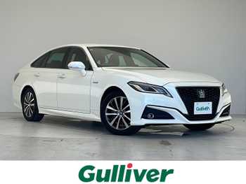 トヨタ クラウン ハイブリッド S Cパッケージ 衝突軽減 純正8型ナビ シートヒーター BSM