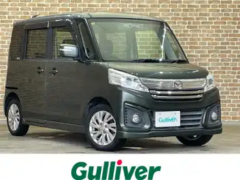 マツダ フレアワゴン カスタムスタイル XG ブレーキサポート シートヒーター 純正ナビ