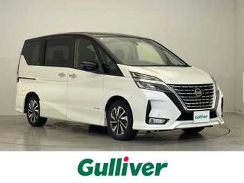 日産 セレナ ハイウェイスター V 純正10型ナビ 後席モニター BSM ETC