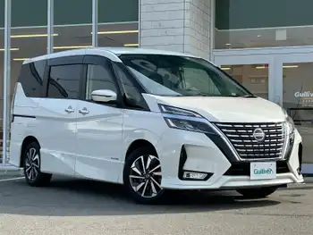 日産 セレナ ハイウェイスター V 全周囲 10型後席モニタ ALPINEビッグX 禁煙