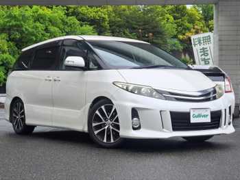 トヨタ エスティマ アエラス 禁煙車 HDD フルセグ 両側パワスライドドア