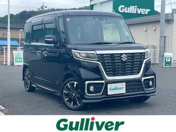スズキ スペーシア カスタム HYBRID XS 禁煙車 社外ナビ フルセグTV 前方ドラレコ