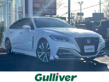 トヨタ クラウン ハイブリッド RS Four リミテッド ワンオーナー・衝突軽減ブレーキ・純正ナビ