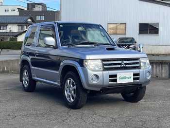三菱 パジェロ ミニ VR 4WD ターボ　背面タイヤ　純正オーディオ