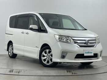 日産 セレナ ハイウェイスター Sハイブリッド 後席モニター　純正ナビ　全方位カメラ