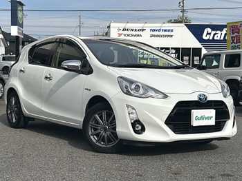 トヨタ アクア G ブラックソフトレザーセレ SDナビ/フルセグTV/バックカメラ/ETC