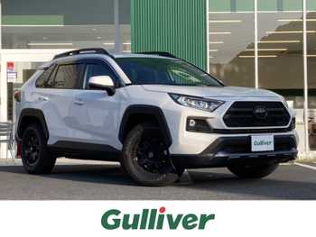 トヨタ ＲＡＶ４ アドベンチャー オフロードPKG 1オナ プリクラ 社外アルミ マッドガード