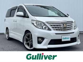 トヨタ アルファード 240S タイプゴールドⅡ 社外ナビ BT フルセグ クルコン 両側電動