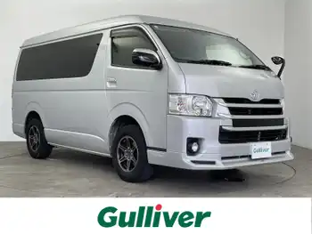 トヨタ ハイエース GL ロング 純正7型ナビ/バックカメラ/後席モニター