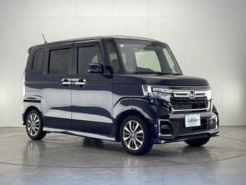 ホンダ Ｎ ＢＯＸ カスタム L 禁煙車 純正ナビTV 左側電動スライドドア