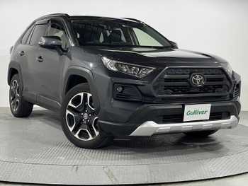 トヨタ ＲＡＶ４ アドベンチャー 禁煙 純正9型ナビ 電動温冷シート 電動リア