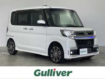 ダイハツ タント カスタム RS トップED SA Ⅲ 純正8型ナビ 全方位 衝突軽減Bドラレコ LED