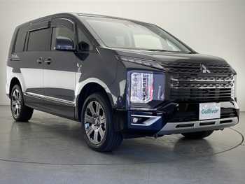 三菱 デリカＤ：５ ジャスパー 禁煙車 純正10.1型ナビ 両側電動スライド