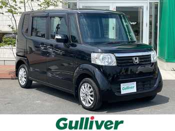 ホンダ Ｎ ＢＯＸ G Lパッケージ ワンオーナー 左電動ドア HID 夏冬タイヤ