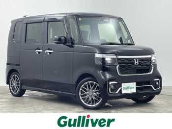 ホンダ Ｎ ＢＯＸ カスタム ターボ 禁煙車 純正ディスプレイ　Bカメラ　ETC