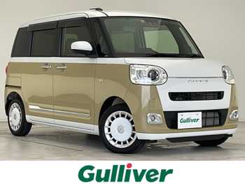 ダイハツ ムーヴ キャンバス ストライプス G 衝突軽減 SDナビ 全方位 両側電動 フルセグ