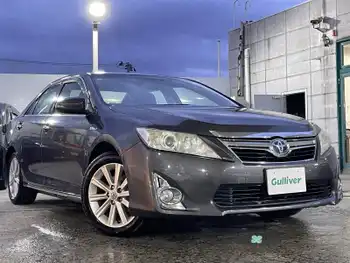 トヨタ カムリ ハイブリット レザーパッケージ ワンオーナー /純正ナビゲーション /