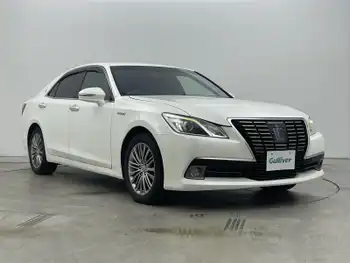 トヨタ クラウン ハイブリッド Rサルーン ブラックスタイル 純正8型ナビ 追従走行 シートヒーター ETC