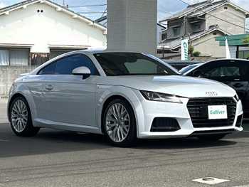 アウディ ＴＴクーペ 1．8 TFSI Sライン ナビ Bカメ ETC TV 電動リアウイング BT