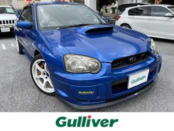 スバル インプレッサ ＷＲＸ STi 2003 V－LTD 社外DVD・TVナビ 　Bカメラ キーレス　ETC