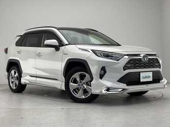 トヨタ ＲＡＶ４ ハイブリットG トヨタセーフティ BIGXナビ エアロパーツ