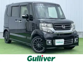 ホンダ Ｎ ＢＯＸ カスタム ターボ SSブラックSパッケージ 禁煙車 ワンオーナー Bカメラ 両側パワスラ