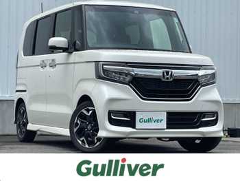 ホンダ Ｎ ＢＯＸ カスタム G EX ターボ ホンダセンシング 純正8型ナビ 両側電動 半革 ドラレコ 禁煙