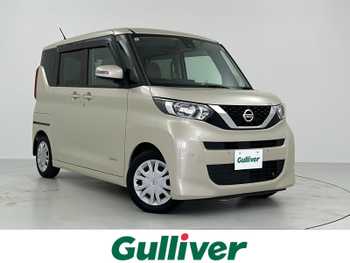 日産 ルークス X エマージェンシーブレーキ　純正ナビ