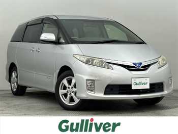 トヨタ エスティマ ハイブリッド X 純正HDDナビ/フルセグ/ETC/ドラレコ