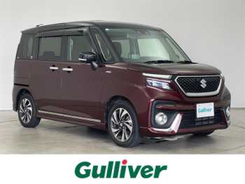 スズキ ソリオ バンディット HV MV 純正9型ナビ 全方位 HUD シートヒーター TV