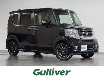 ホンダ Ｎ ＢＯＸ カスタム ターボ SSブラックSパッケージ 両側パワスラ/7型ナビ/TV/Bカメラ/クルコン