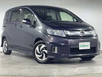 ホンダ フリード スパイク ハイブリット プレミアムエディション 純正7型ナビ 両側Pスライド　純正エアロ