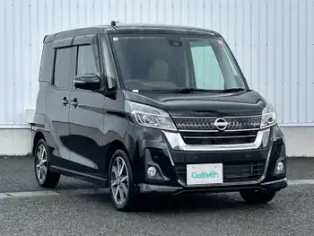 日産 デイズ ルークス ハイウェイスター Gターボ ターボ純正ナビバックカメラオートライト