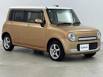 スズキ ラパン ショコラ X バックカメラ アイドリングストップ 4WD