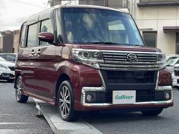 ダイハツ タント カスタム X トップED SAⅡ 社外ナビ 衝突軽減 片側Pスラ Bカメラ ETC