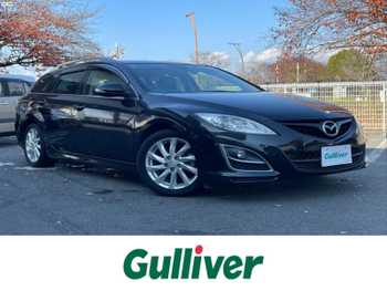 マツダ アテンザ スポーツワゴン 25EX 社外ナビ　地デジ　Bカメラ　本革シート　