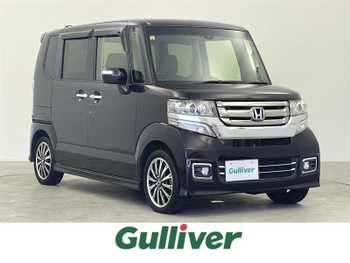 ホンダ Ｎ ＢＯＸ カスタム ターボ SSパッケージ 純正ナビ　バックモニター　両側パワスラ